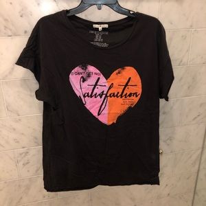 Junk Food Rolling Stones Heart Tee